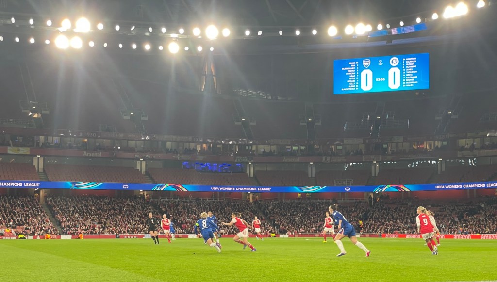 Champions League: Arsenal Ahead after Full-on First Leg